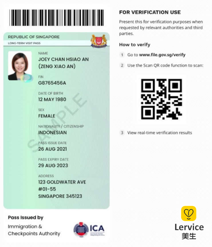 Singapore LTVP example